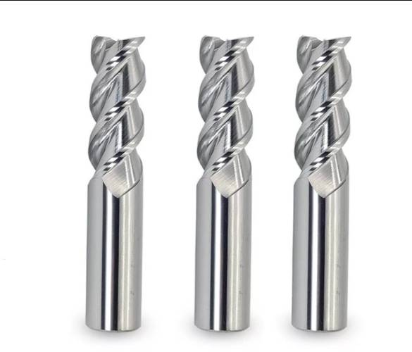 10x21 MM KISA BOY Z3 ALUMİNYUM PERFORMANS HRC 58 KARBÜR FREZE - 0