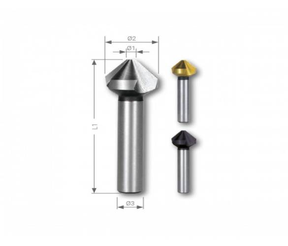 16,5 MM HAVŞA FREZE 90° C TİPİ DIN 335 HHS MADE IN GERMANY-ROTHENBERGER By RUKO - 2