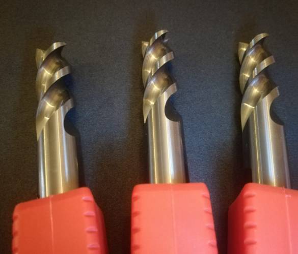 6x19 MM Z3 KISA BOY ALUMİNYUM PERFORMANS HRC 58 KARBÜR FREZE - 8