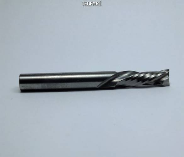 6x22 mm POZİTİF&NEGATİF HASSAS KESİM Z 2+2 KARBÜR FREZE - 0