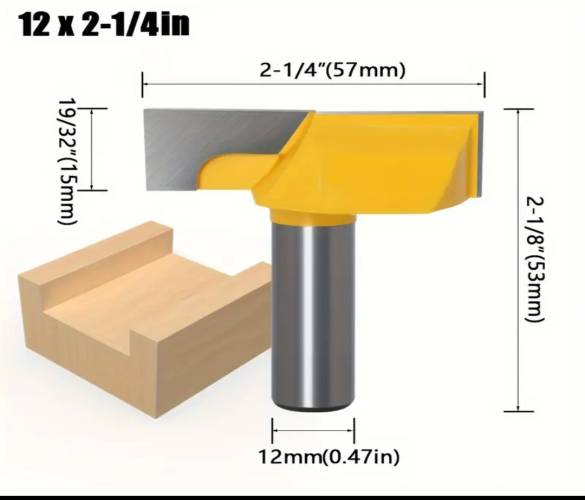 ELMAS TABLA TARAMA UCU 57 MM ŞAFT 12 MM - 1